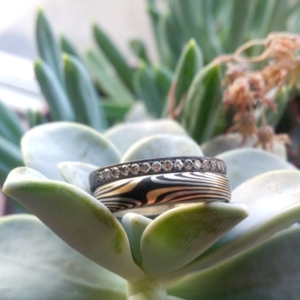 mokumegane shakudo band